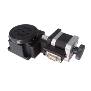 Electric Optical Rotating Platform Motorized Rotation Stages 60mm Bearing Scales - Picture 1 of 4
