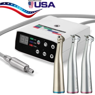 NSK Style Dental Brushless LED Electric Micro Motor 1:1/1:5 Increasing Handpiece - Image 1 of 4