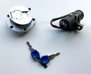 Juego de interruptor de encendido y bloqueo de tapa de combustible de repuesto para Moto Guzzi 750 Breva 03+ - Imagen 1 de 1