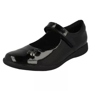 Filles Pokémon Collection Par Clarks Smart Détaillé École Chaussures Etch Mist - Picture 1 of 10