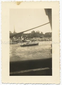Kopenhagen Dänemark 1934 - Kanal Boote Busse - Foto 1930er - Picture 1 of 2