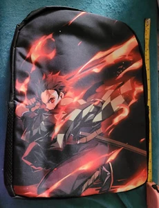 new DEMON SLAYER tanjiro kamado BOOKBAG BACKPACK anime manga - Picture 1 of 2