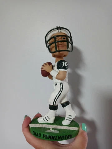 CHAD PENNINGTON NEW YORK JETS VINTAGE SGA MBNA BOBBLE DOBBLES BOBBLEHEAD Cover