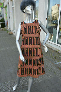 Abendkleid 20er style bronze Damenmode Kleid 60er TRUE VINTAGE 20s evening dress