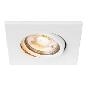 SLV Recessed Easy-Install Master QPAR51 White Square Max 20W GU10 Swivel-Mounted - Picture 1 of 5