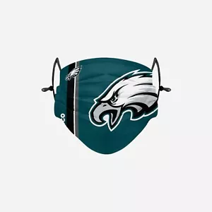 Máscara facial de los Philadelphia Eagles de la NFL, 100 % algodón - Imagen 1 de 2
