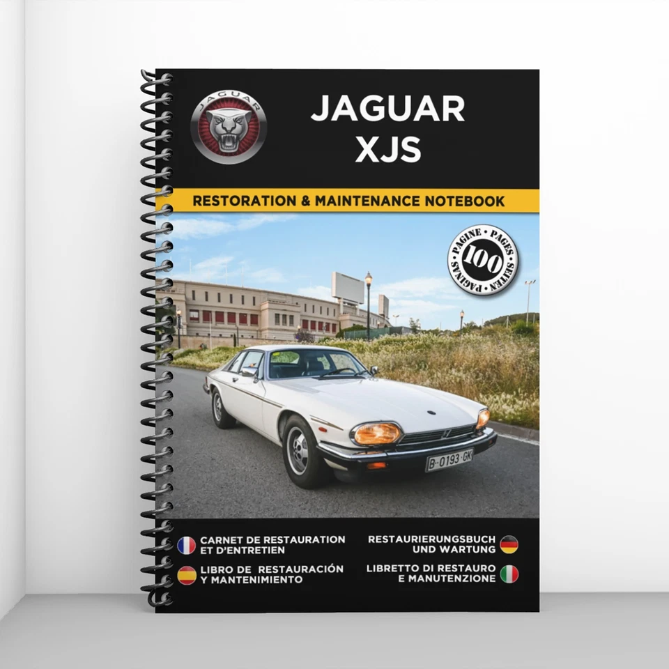 JAGUAR XJS : Libretto Di Restauro E Manutenzione - CONSEGNA GRATUITA - Immagine 1 di 4