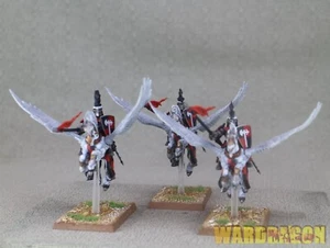 Warhammer The Old World WDS painted Kingdom Of Bretonnia PEGASUS KNIGHTS u45 - Picture 1 of 13