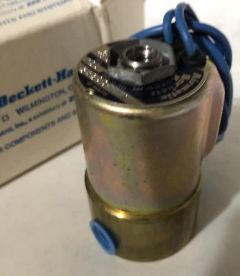 AIRMATIC BECKETT HARCUM 345004 1,3650041,3450041 SOLENOID VALVE,120VAC,1/4NPT,BT - Image 1 of 4