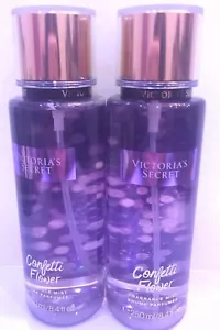 2 Victoria's Secret Fragrance Perfume Mist For Women Confetti Flower 8.4 oz - Picture 1 of 1