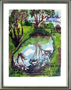 Günter Grass (geb. 1927), sign., num., Original Graphik, "Spiegelbilder", 2006 - Bild 1 von 1
