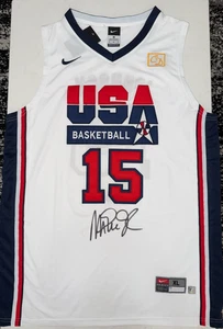 Magic Johnson Autographed USA Basketball Jersey ASI Proof - Picture 1 of 2