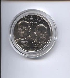 2013-D 5 Star Generals Uncirculated Half Dollar - Picture 1 of 2