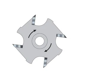 TREND Router Bit Cutter 34/2TC - Slotter 6mm Kerf -12mm Bore - Picture 1 of 3