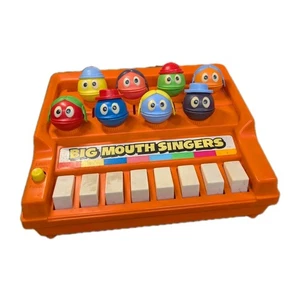 1985 Playskool Big Mouth Singers Piano Toy Vintage NOT WORKING Display Only A18 - Bild 1 von 15