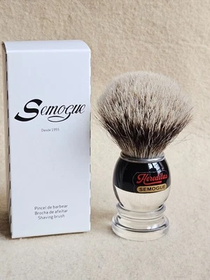 Semogue 2040 HD Finest Badger nodo 24mm "pennello da barba usato 5 volte " - Imagen 1 de 4