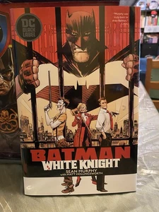 Batman White Knight HC Hardcover SIGNED By Sean Murphy DC Black Label 1st Print - Picture 1 of 3
