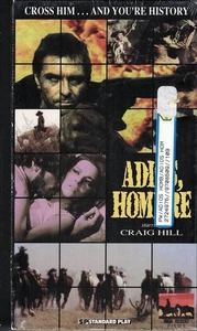 Spaghetti Western on VHS ADIOS, HOMBRE w/Craig Hill & Edurado Fajardo - Bild 1 von 2