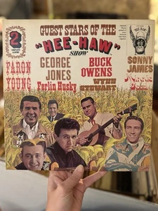 Hee-Haw Guest Stars LP Vinyl Records, George Jones, Buck Owens, Ferlin Husky - Picture 1 of 2