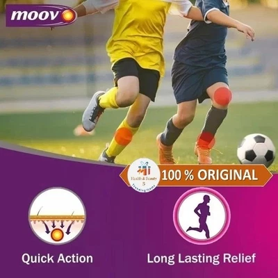 1X Crema de alivio rápido del dolor Moov para músculos (100 g) Foto 1 de 4