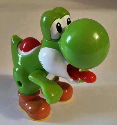 Super Mario Bros 2017 McDonald’s Yoshi Tongue Figure 3.5" Foto 1 de 3
