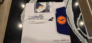 JC Wings Lufthansa B 747-430M 1:200 XX20315A 1990 Cols Flaps Dn WITH TAG D-ABTE - Picture 1 of 16