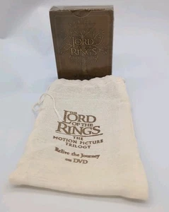 Il Signore degli Anelli (LOTR) Trilogia Mazzo Carte da Gioco DVD Film Promo Nuovo Sigillato - Foto 1 di 3