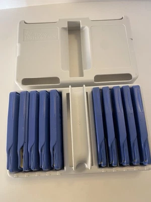 LOT of 10 Texas Instruments Math Explorers w/ Covers Carrying Case Used Works! - Image 1 of 4