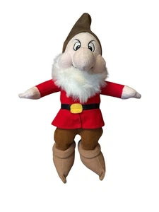 Disney Store Grumpy Biancaneve e Sette Nani Mini Sacchetto di Fagioli Peluche 8’’ - Foto 1 di 3