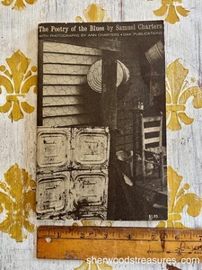 THE POETRY OF THE BLUES SAM CHARTERS BOOK PHOTOS OAK PUBLICATIONS - Picture 1 of 8