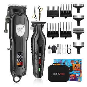 Profi Haarschneidemaschine für Männer - Akku-Friseurset mit LC... - Bild 1 von 7