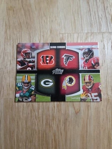 2011 Topps Prime AJ GREEN JULIO JONES COBB HANKERSON Quad Combos #QC-GJCH Rookie - Picture 1 of 10