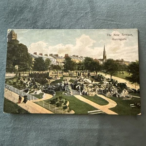 Vintage Postcard The New Terrace Harrogate 1904 V5 - Picture 1 of 2