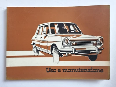 Chrysler Simca 1100 Manuale Uso Manutenzione Libretto Istruzioni Italia - Immagine 1 di 4