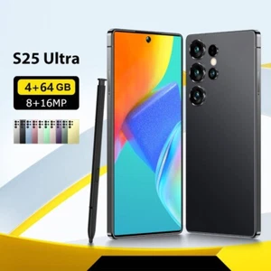 Neu S25 Ultra Smartphone 7,3" Fabrik entsperrt Android Handys Dual Sim 4+64GB - Bild 1 von 24