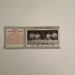 1965 Typhoo Tea Football Clubs Second Series - #21 Tottenham Hotspur RR - Picture 1 of 1