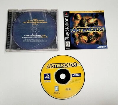 Asteroids | Sony PlayStation 1, 1998 | Complete CIB | Tested - Image 1 of 4
