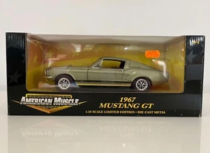 Ford Mustang GT 1967 American Muscle Die Cast Metal Scale Model Cars 1:18 - Picture 1 of 8