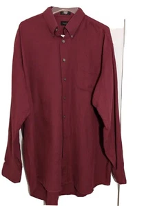 Van Heusen No Iron Long Sleeve Button Down Shirt Men's Big & Tall Size XLT NWT - Picture 1 of 5