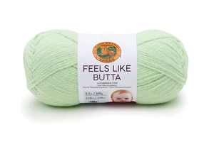 Lion Brand 100g "Feels Like Butta" 10-Ply Polyester Yarn - Choice of 16+ Colours - Picture 1 of 16