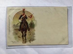 Postkarte der britischen Armee, der Pfadfinder, 12. Lancers. Raphael Tuck Nr. 131. - Bild 1 von 2