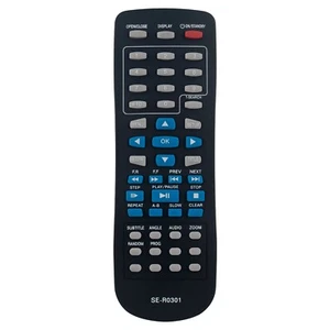 SE-R0301 Replace Remote Control Fit for Toshiba DVD Player SD-4100KU SD-4300 - Picture 1 of 4
