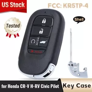 Remote Car Key Case Shell Fob for Honda CR-V HRV Civic Pilot 2022 2023 KR5TP-4 - Bild 1 von 6