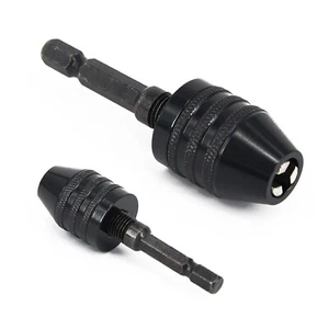 Drill Chuck Mini Keyless 0.3-6.5mm Mini Small Adapter Converter Hexagonal Shank - Picture 1 of 9