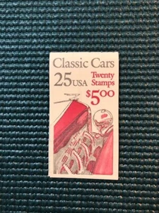 Scott #BK164: Classic Cars MNH & Unexploded Booklet of 20. - Picture 1 of 1