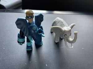 Wild Kratts Creature Power Elephant Chris Figur 2 Stück 2015 Wicked Cool Toys - Bild 1 von 3
