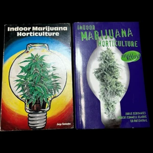 Set of 2 Jorge Cervantes Indoor Marijuana Horticulture Totally Revised Paperback - Picture 1 of 6