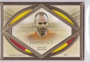 Reliquia Eminencia Oro Única Futera 2023 #13 Andrés Iniesta España 15/08 - Imagen 1 de 2