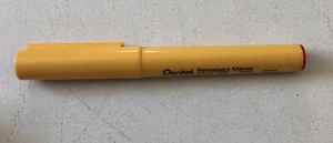 Pentel Permanent Marker Bullet Point Ink Color - Red - Picture 1 of 3