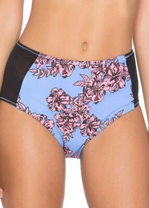 NWOT MINKPINK Living In Lilac High Waist Bikini Bottom Size Large - Picture 1 of 6